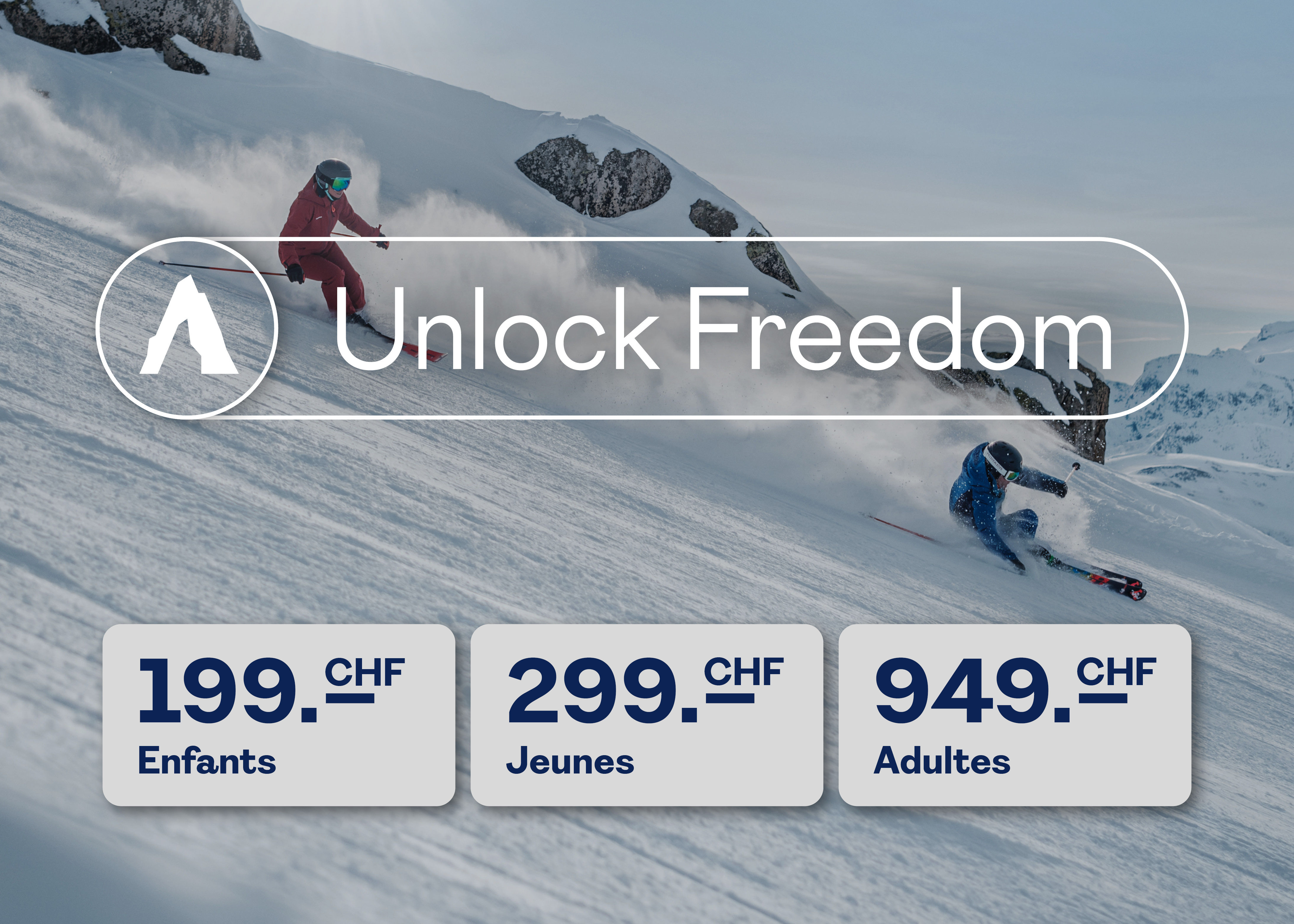 Mehr als ein Skipass – dein Schlüssel zu 4 Top-Skigebieten & 5 Partnergebieten!