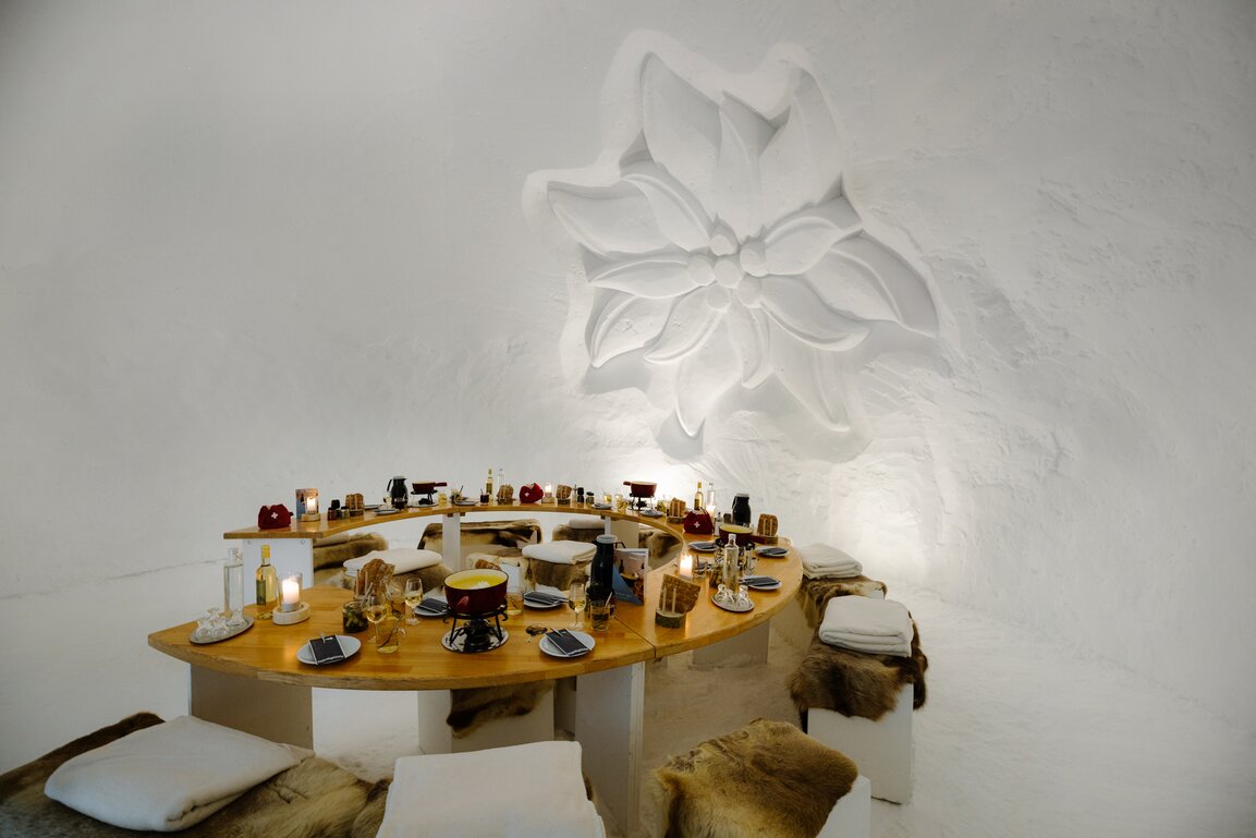 Fondue-Iglu (Adelboden-Lenk)