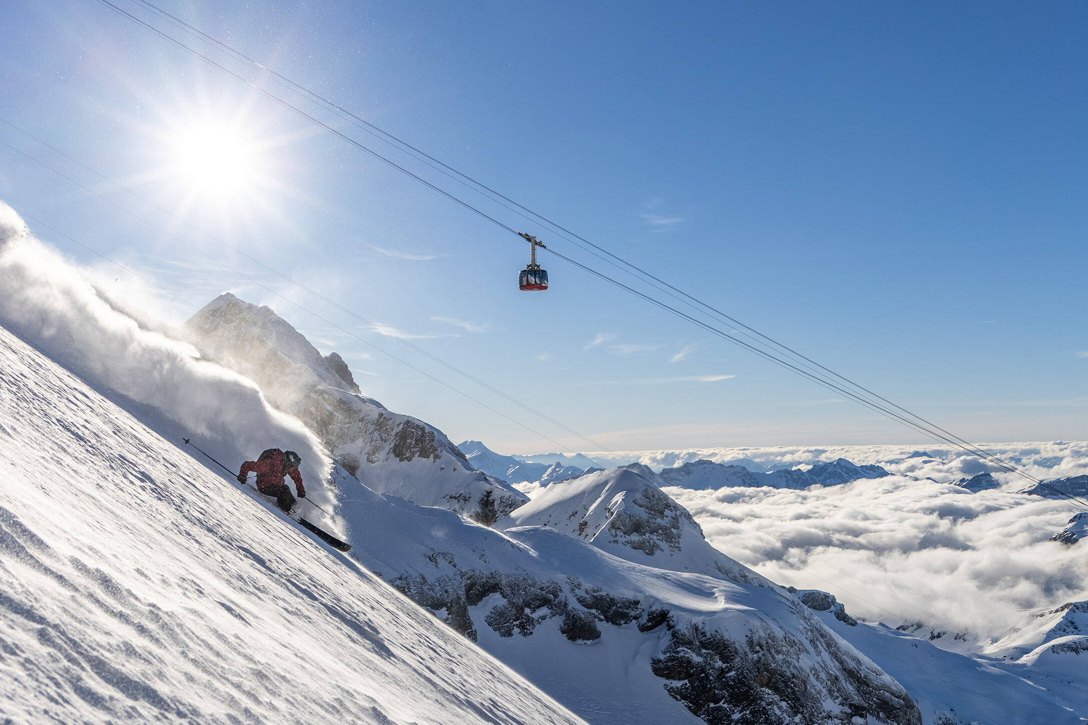 Plaisir du ski dans le domaine Engelberg-Titlis Domaine skiable AlpsPass Engelberg-Titlis