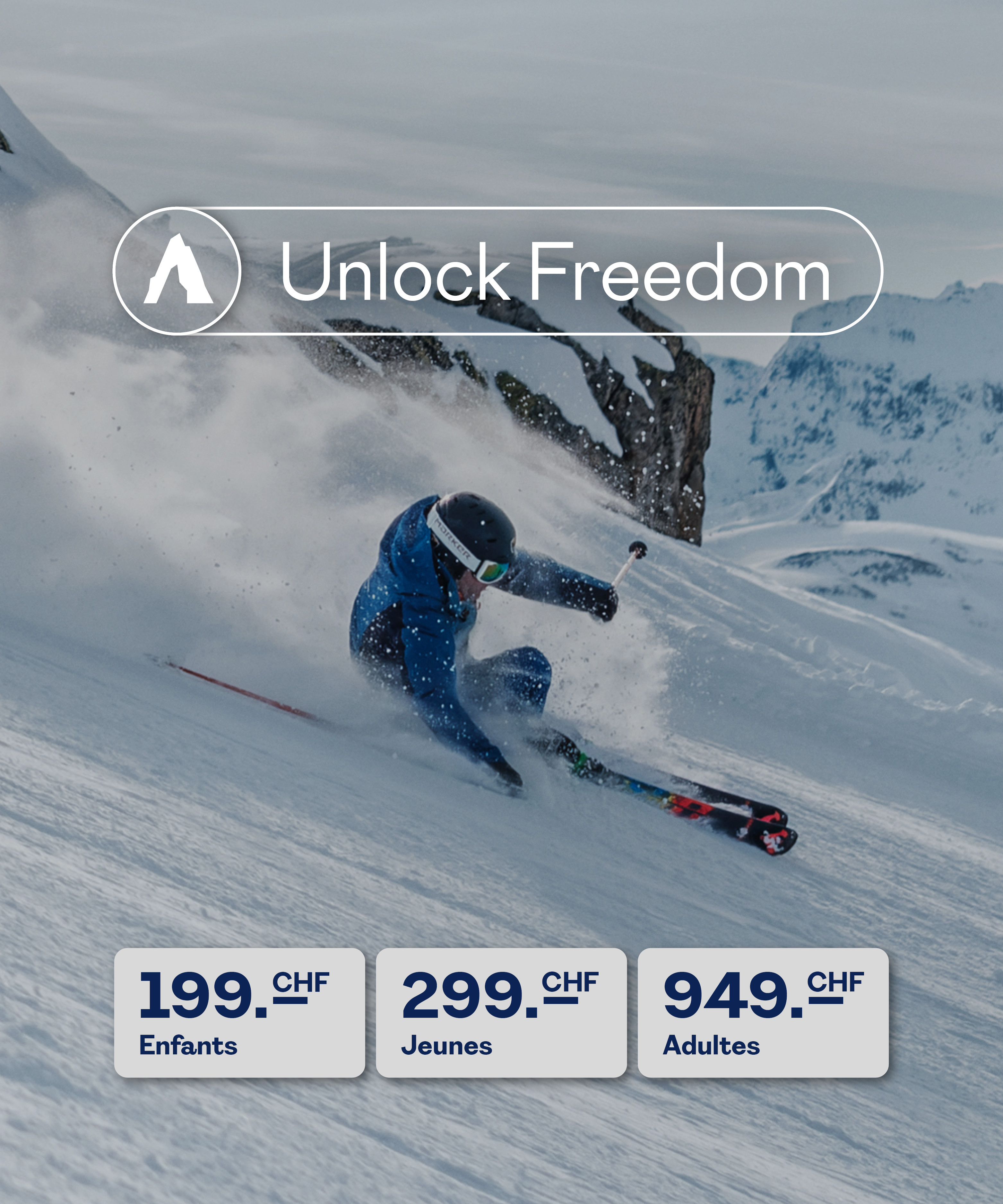 AlpsPass - Unlock Freedom Mehr als ein Skipass – dein Schlüssel zu 4 Top-Skigebieten & 5 Partnergebieten!
